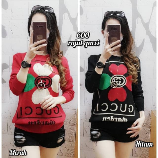 Gucci blouse kd 600 / fashion wanita