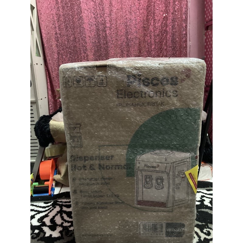 pisces electronics dispenser panas normal