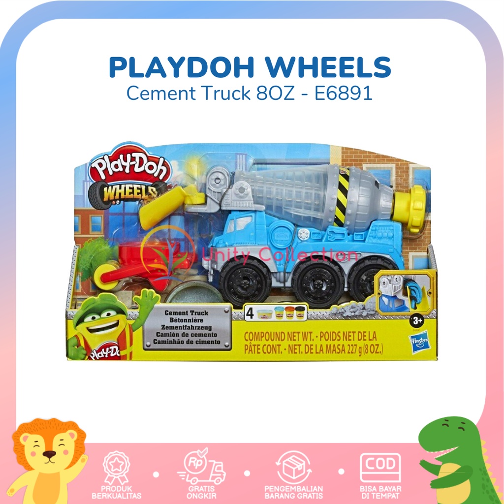 PlayDoh Wheels Cement Truck