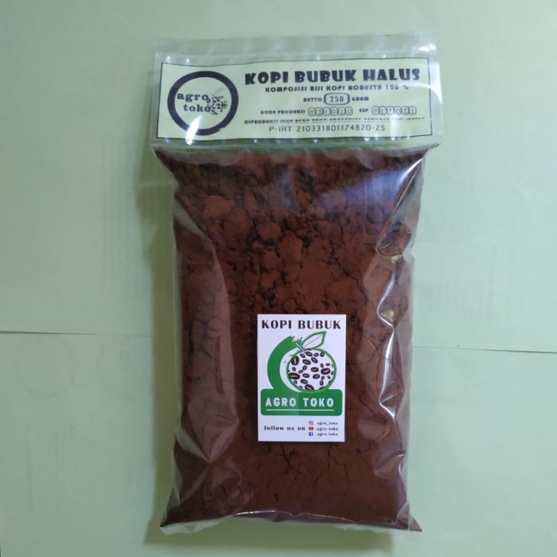 

kopi bubuk halus 200 gram gembong pati jateng