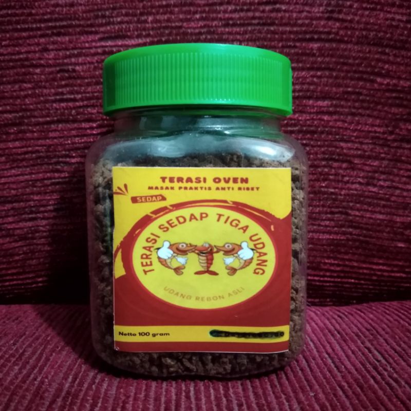 Terasi TIGA UDANG ASLI Lamongan 100gr