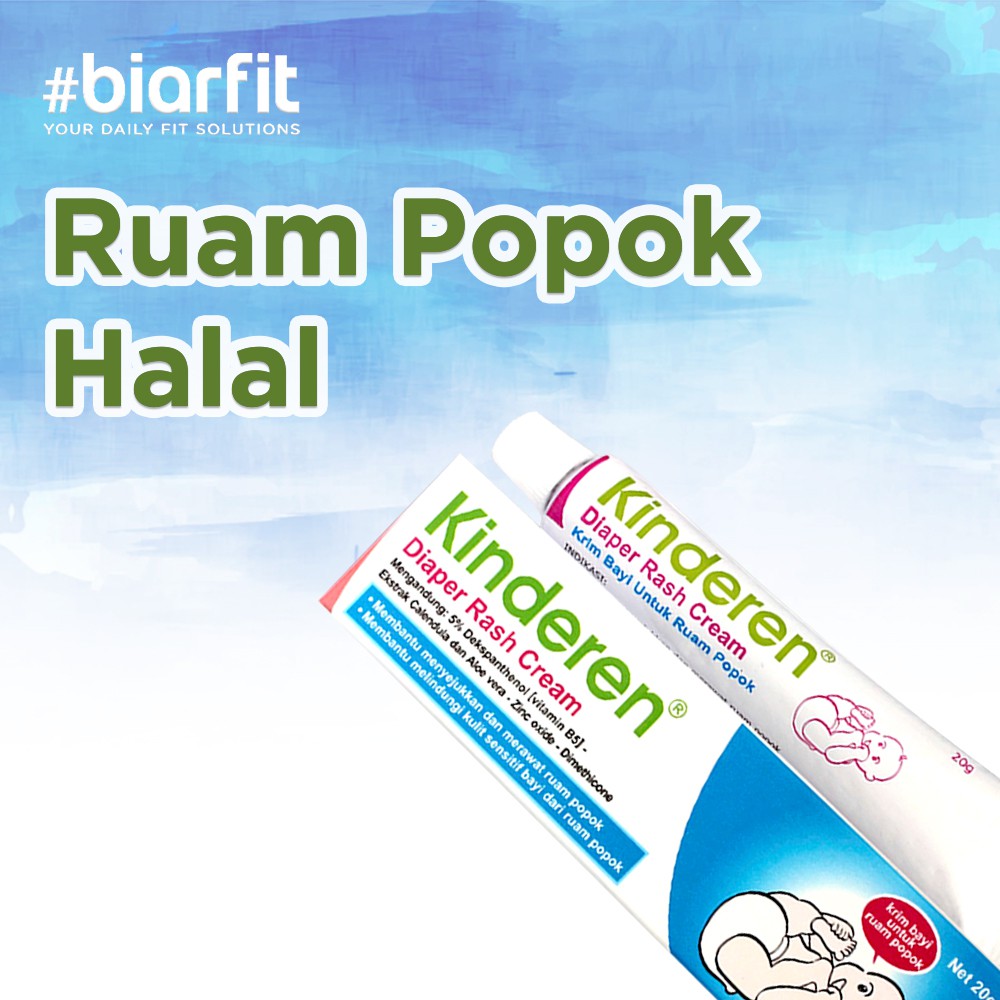 Kinderen Diaper Rash Cream Baby Krim Ruam Popok Bayi 20g