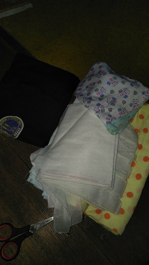 Gurita Bayi Ikat Putih Nb/pcs