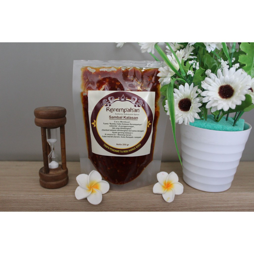 

Bumbu Masak Instan Homemade With Mother Love - Sambal Kalasan