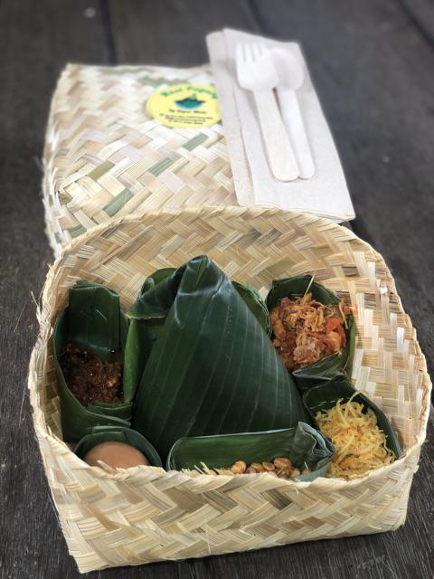 Garudabali Unbleached Tissue Napkin Paper Towel Tisu Coklat Sendok Garpu Pisau Kayu Ramah Lingkungan