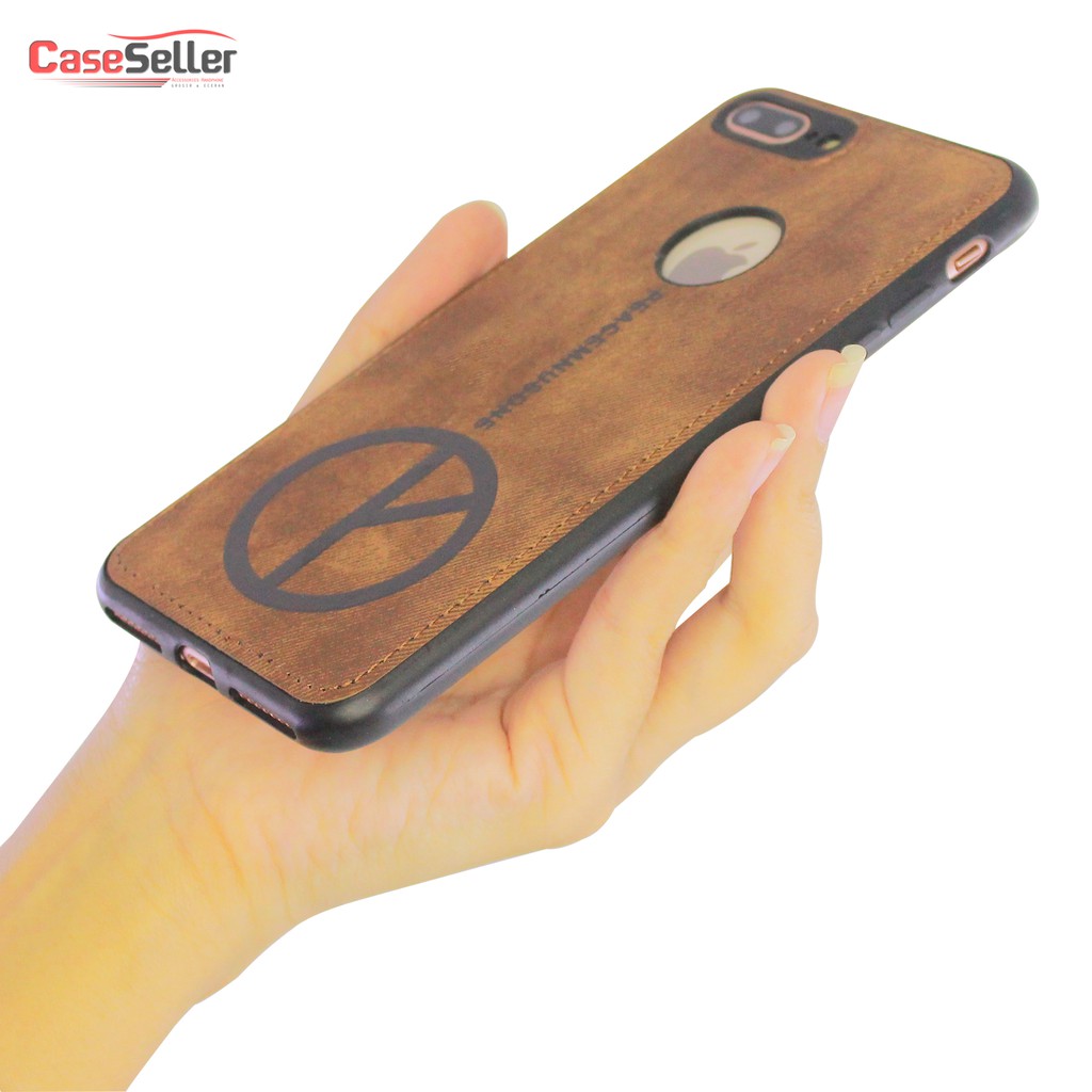 CaseSeller - Case Motif Leather SoftCase Iphone 6 7+ XS Max XS