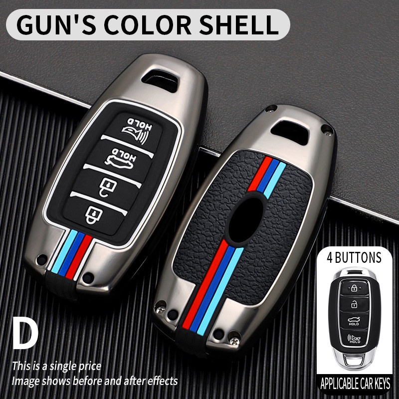 Case Pelindung Remote Kunci Mobil Untuk Hyundai Ix35 2015 2016 2017 2018 2019 2020 2021