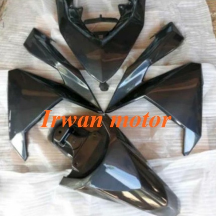 Termurah !! cover body depan motor honda vario 125 150 LED abu abu