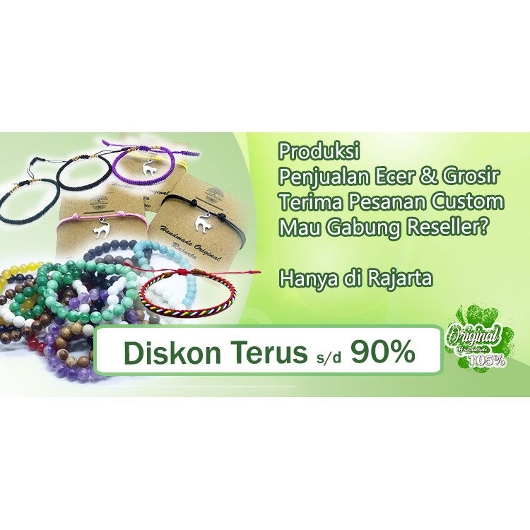 Pesanan Custom Gelang/Kalung/Rosario/Bahan Di Rajarta