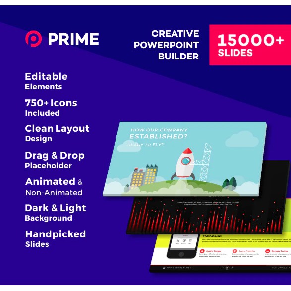 

NS Prime Animated Creative PowerPoint Presentation Template