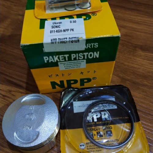 PISTON KIT NPP HONDA SONIC 125 ( PEN 13 )