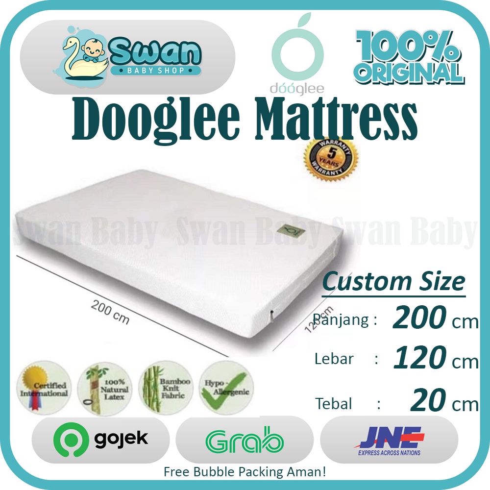 Dooglee Mattress Bed 200 x 120 x 20 cm