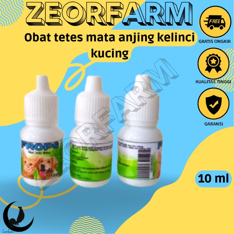 obat tetes mata anjing Kelinci kucing Mata Iritasi Mata Belekan frop zeorfarm