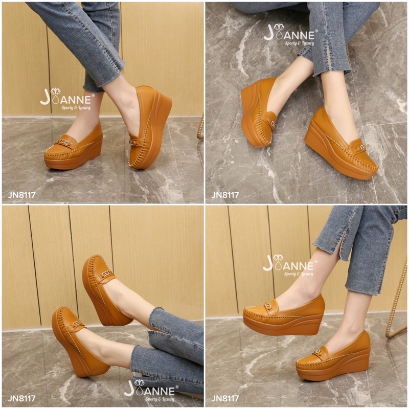 RESTOCK! [ORIGINAL] JOANNE High Wedges Shoes Sepatu Wanita #JN8117