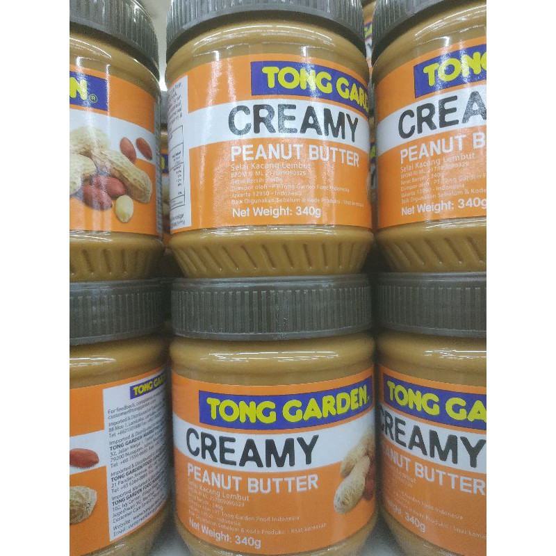 

selai kacang Creamy tong garden 340gr