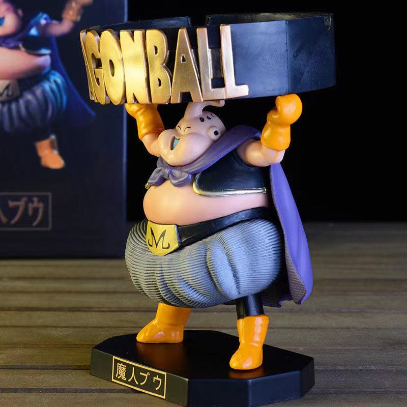 Mainan Action Figure Anime Dragon Ball Fat Devil Buu Asbak Bahan PVC Ukuran 13cm Untuk Hadiah Anak Laki-Laki