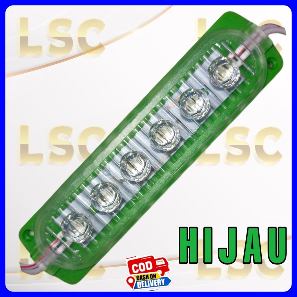 led 6 mata ultrasonik 24volt variasi truk bus neon box