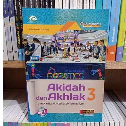New Buku MTs Akidah dan Akhlak Kelas 9 Aqila