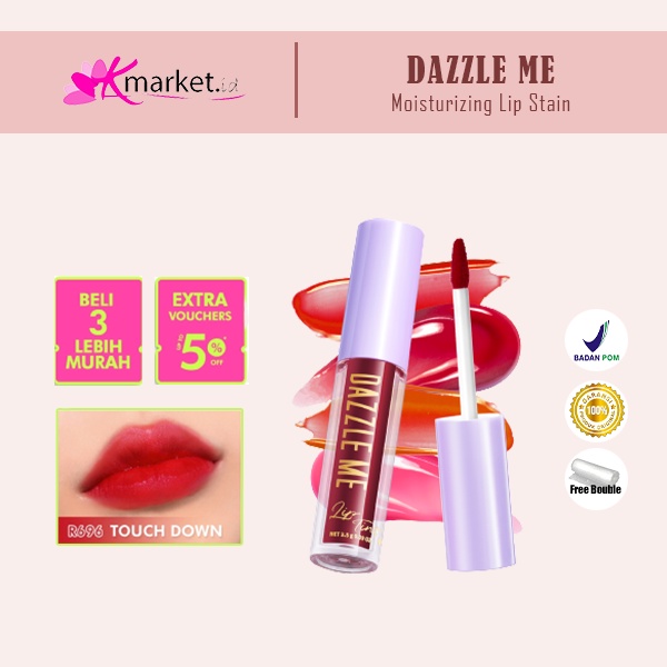 DAZZLE ME Ink-Licious Lip Tint | Mattedorable Long Lasting Liptint Hyper Moisturizing Lip Stain