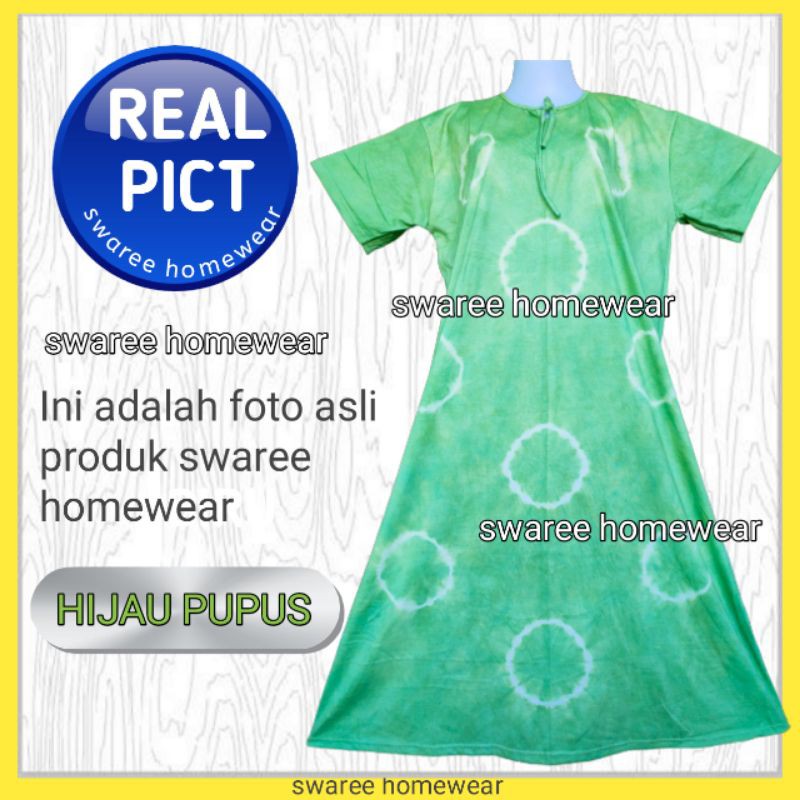 Daster Kekinian Jumbo Murah Baju Daster Bali Daster Bahan Kaos Baju Wanita Motif Cincin Jumputan