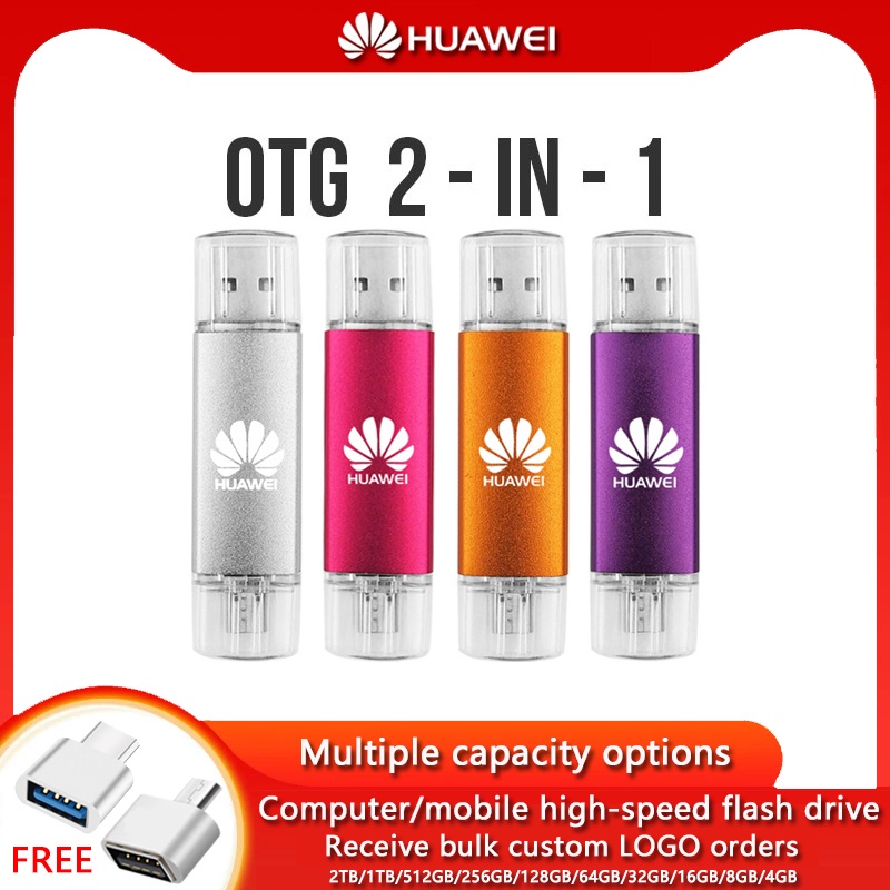 Huawei Flashdisk OTG micro Usb 4GB / 8GB / 16GB / 32GB / 64GB / 128GB / 256GB / 512GB / 1TB Multifungsi