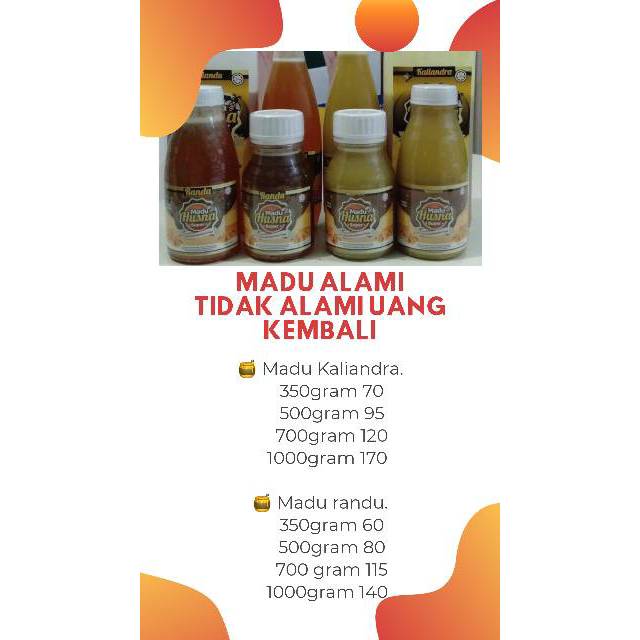 

Madu husna alami