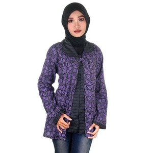 Blouse Wanita I Blus Batik I Blus Kerja Wanita Batik Alisa 3