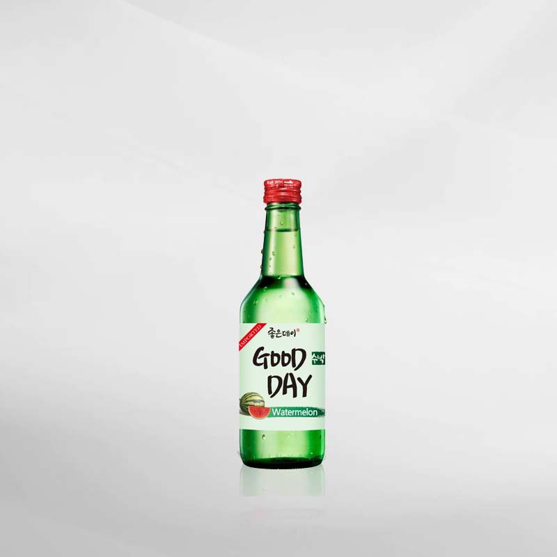 Soju Good Day Watermelon 360 ml ( Original &amp; Resmi By Vinyard )