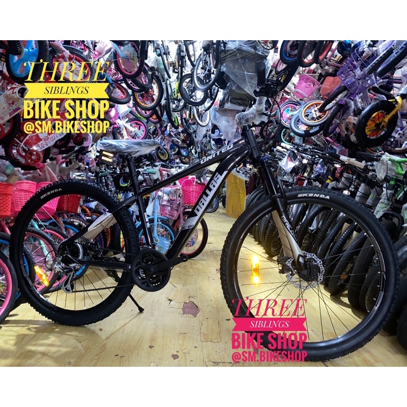 SEPEDA GUNUNG MTB UNITED DALLAS 27.5 INCH SHIMANO ALTUS BLACK