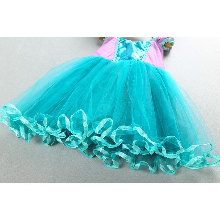 Kostum cosplay dress ariel anak gaun ariel anak ariel dress ariel