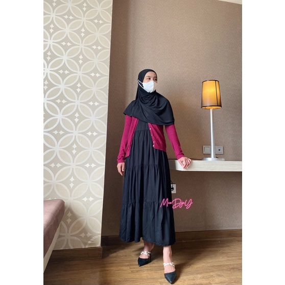 BELVA FLOWY DRESS/SLEEVELESS DRESS MAXI DRESS-3