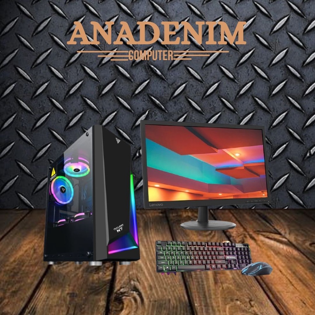 PC RAKITAN GAMING AMD ATHLON 3000 UNTUK DESAIN DAN GAMING PAKET HORE