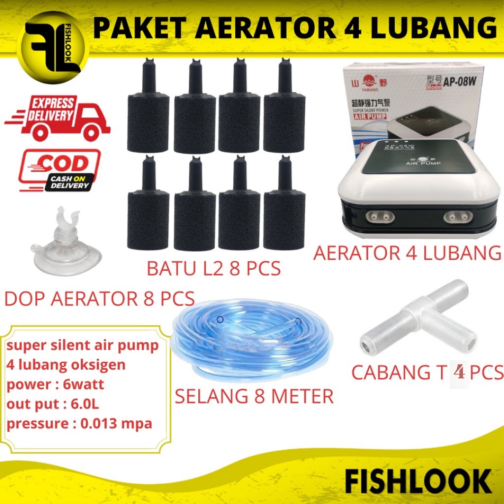 PAKET 4 LUBANG AERATOR YAMANO AP 08