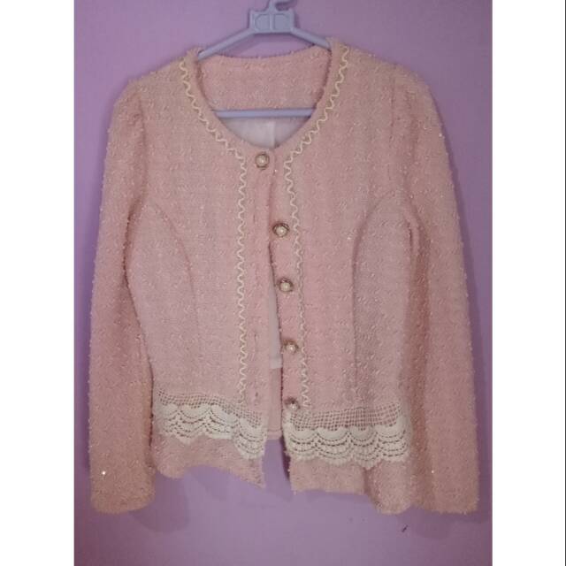 PL blazer rajut babat