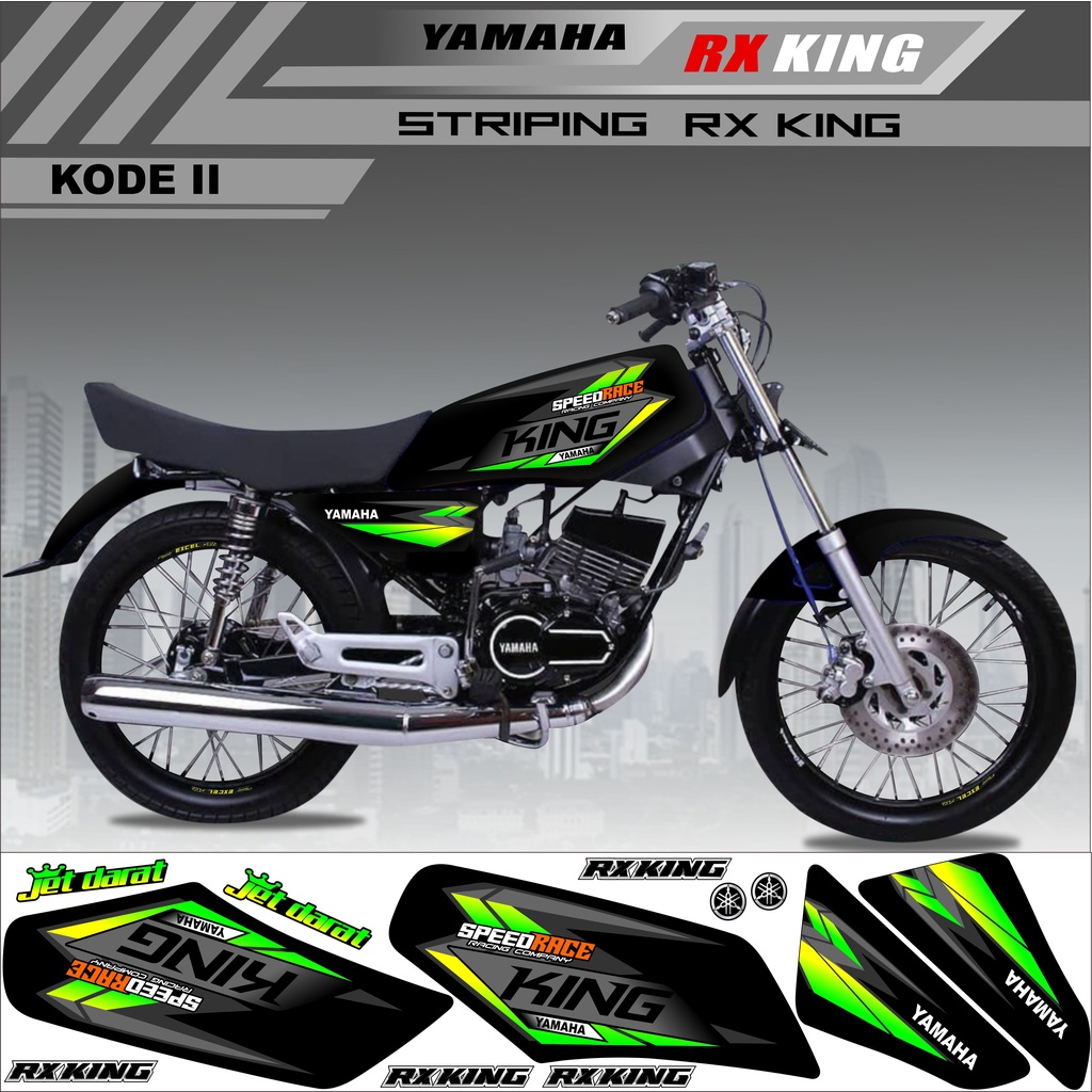 Sticker Striping Rx King Variasi Stiker Rx King Variasi Kode II