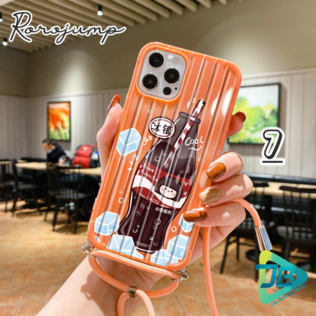 SOFTCASE KOPER SLINGCASE LANYARD RORO JUMP OPPO RENO 6.4 2F 2Z ACE A91 3 4 4F A92 JB3089