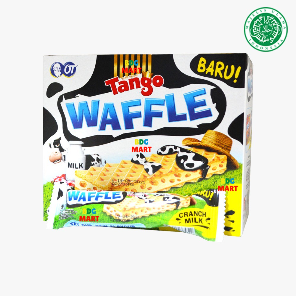 

BOX Tango Waffle Cranchmilk Halal MUI - 20pcs x 7gr