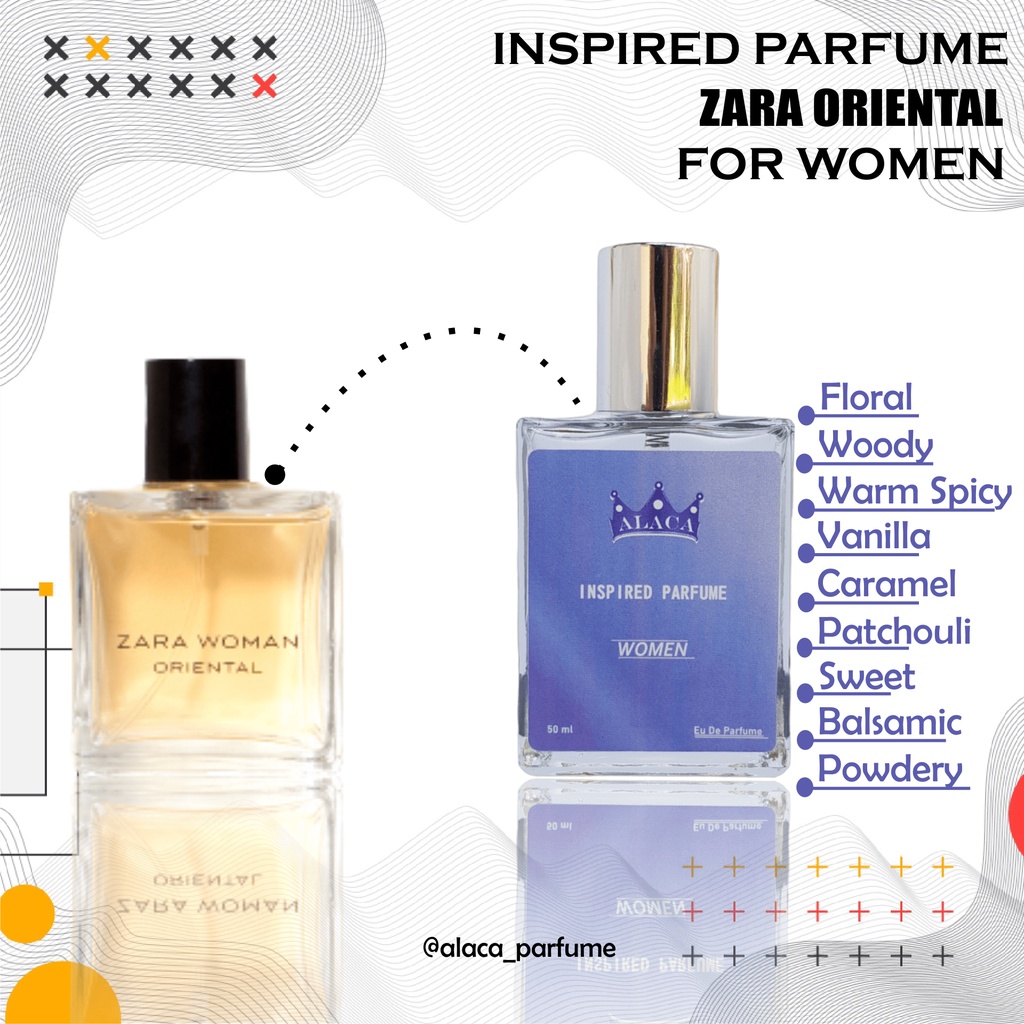 Parfum Farfum Parfume Minyak Wangi Wanita Cewek Perempuan Zara Oriental - Alaca Inspired Parfume