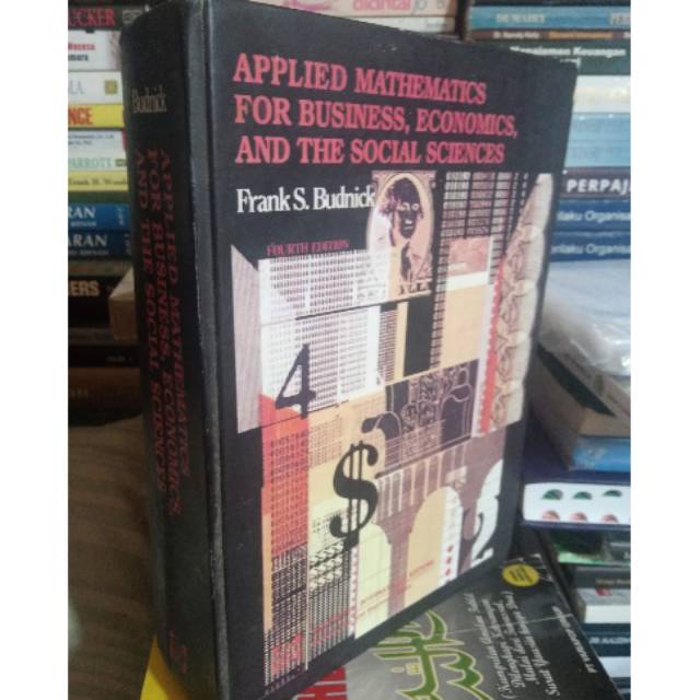 

Applied mathematics for business economics and the social sciences