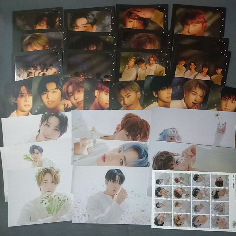 PENTAGON WE L:VE WE:TH WETH POSTCARD PHOTOTICKET POLAROID JINHO HUI HONGSEOK SHINWON YEOONE YANAN YU