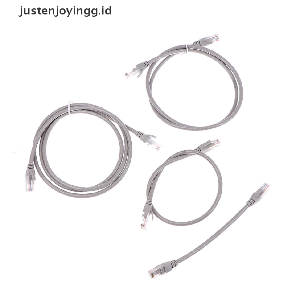 Justenjoyingg.id / CAT6E Kabel Jaringan Ethernet RJ45 Male Ke Male 0.2m-1.5m