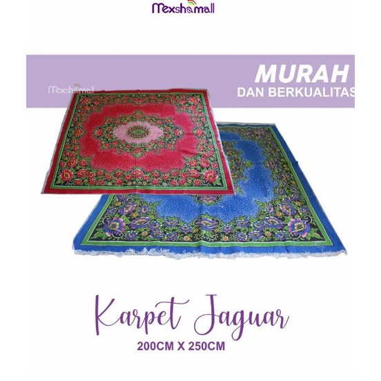 Karpet Permadani Jaguar Rumbai Ukuran 150x250cm Termurah