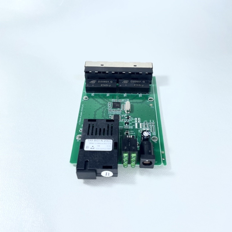 PCB 1FO-4LAN Media Converter 1FO 4LAN 100 Mbps 1 port fo 4 port lan