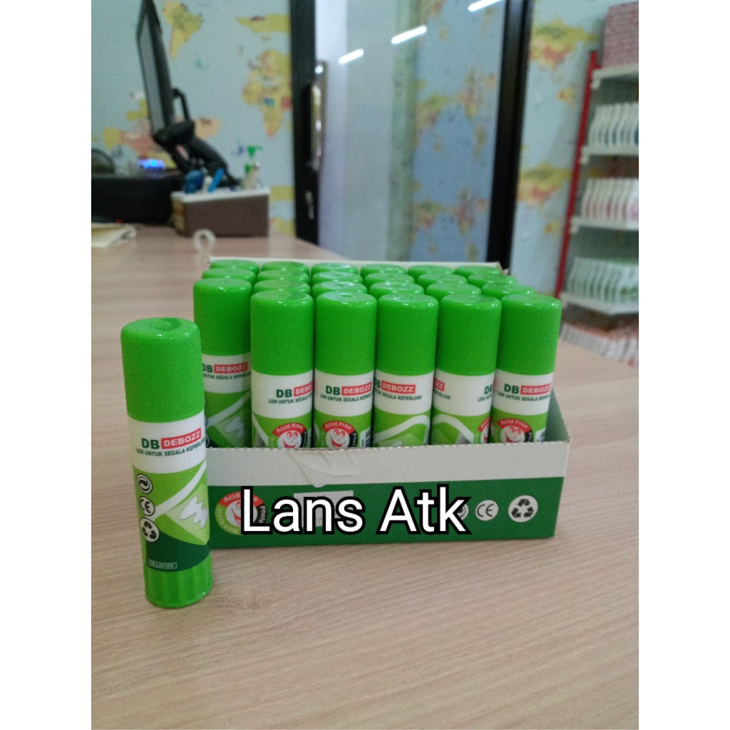 

Lem Stik / Glue Stick DEBOZZ DB-LS015W / Lem Kertas Stik 15gr (94174)