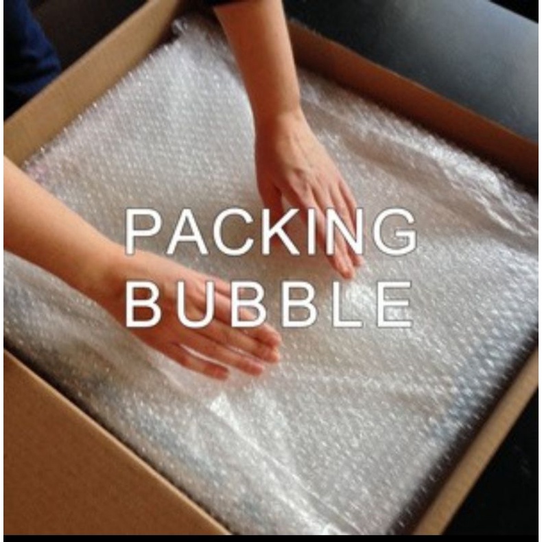 

Penambahan Packing Bubble Wrap