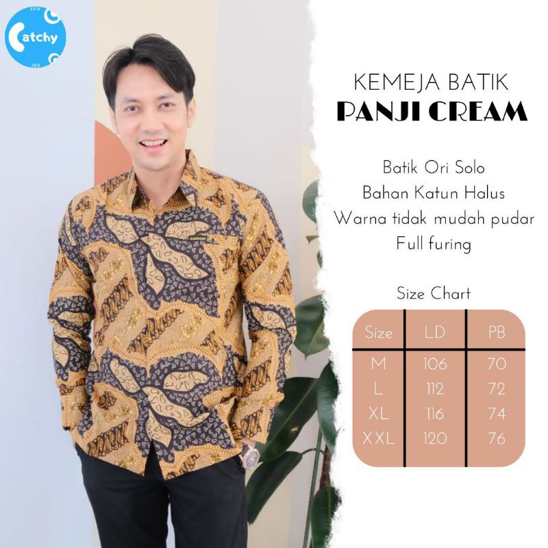 KEMEJA BATIK PRIA PANJANG / BATIK SOLO / BATIK MOTIF TERBARU