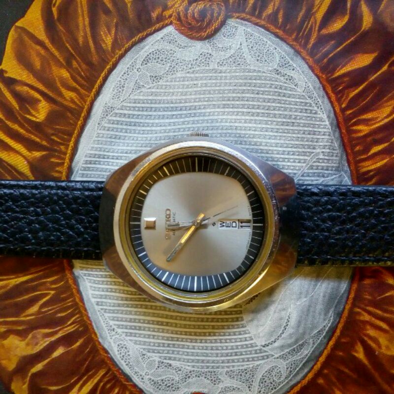 Jam tangan Seiko mini helmet cal 6309 jam Seiko bekas jam vintage jam kuno jam antik