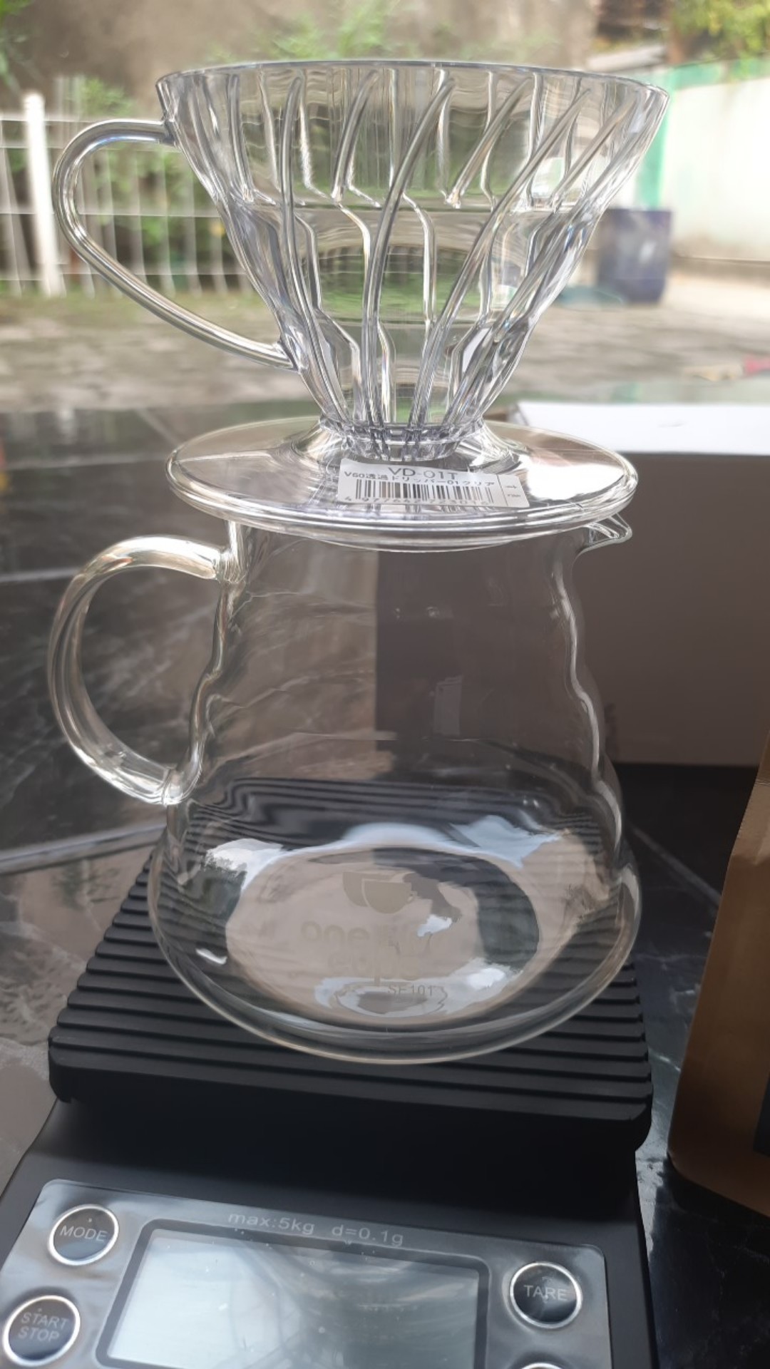 Espresso Coffee Maker Pot V60 Drip Kettle Teko Kopi Barista - Pembuat Kopi Espresso