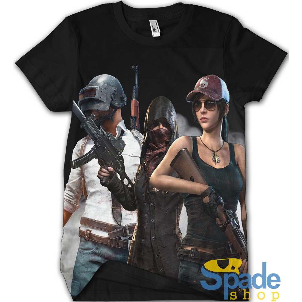 kaos PUBG mobile squad chicken dinner