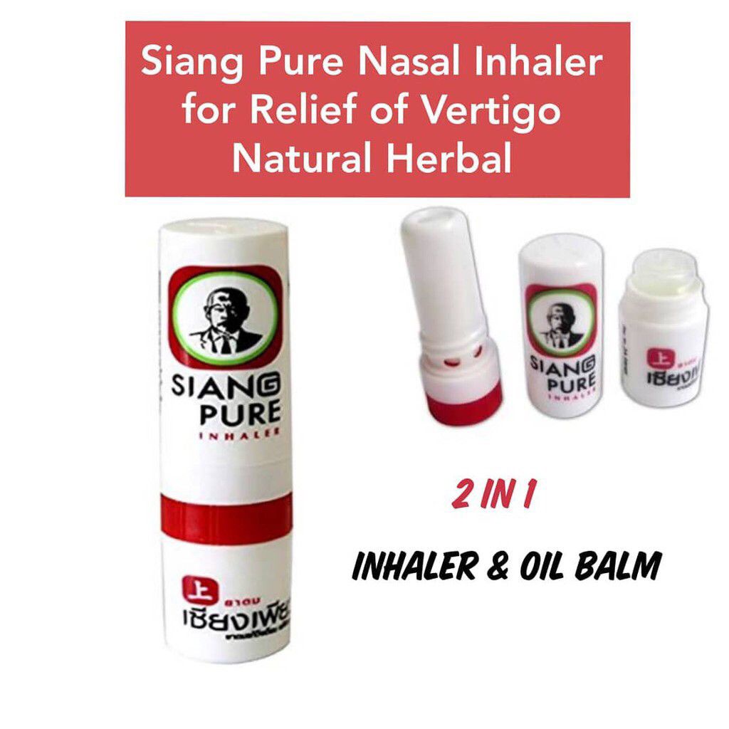 Siang Pure In Haler Formula II 2cc - Minyak Angin Thailand